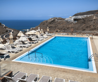 swimming pool overlooking the Atlantic Ocean